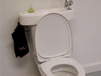 WiCi Concept Waschbecken für Gäste WC an WC Discretion - Grundausführung - 2 auf 5